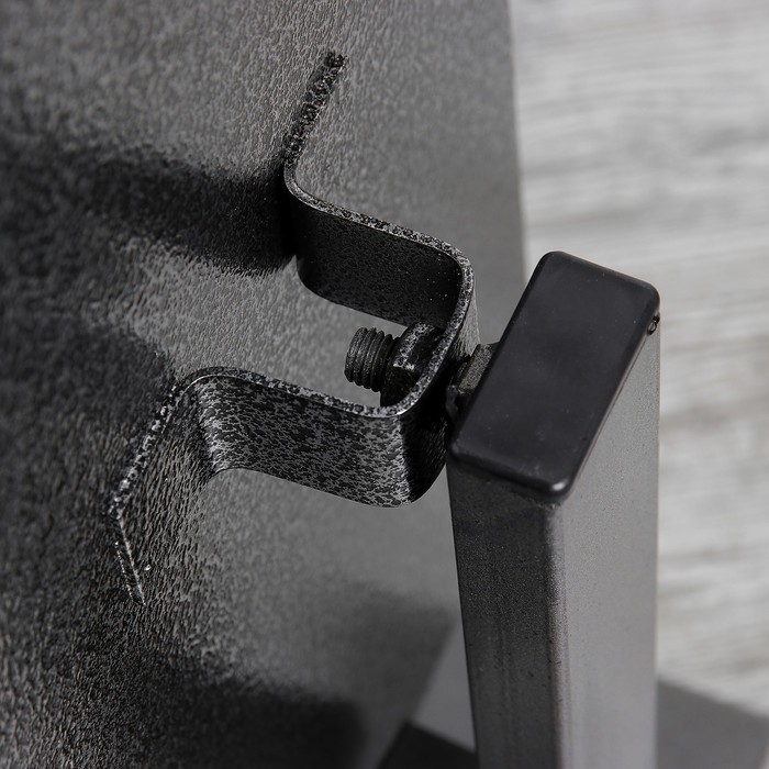 Урна уличная квадратная 17 л, серая