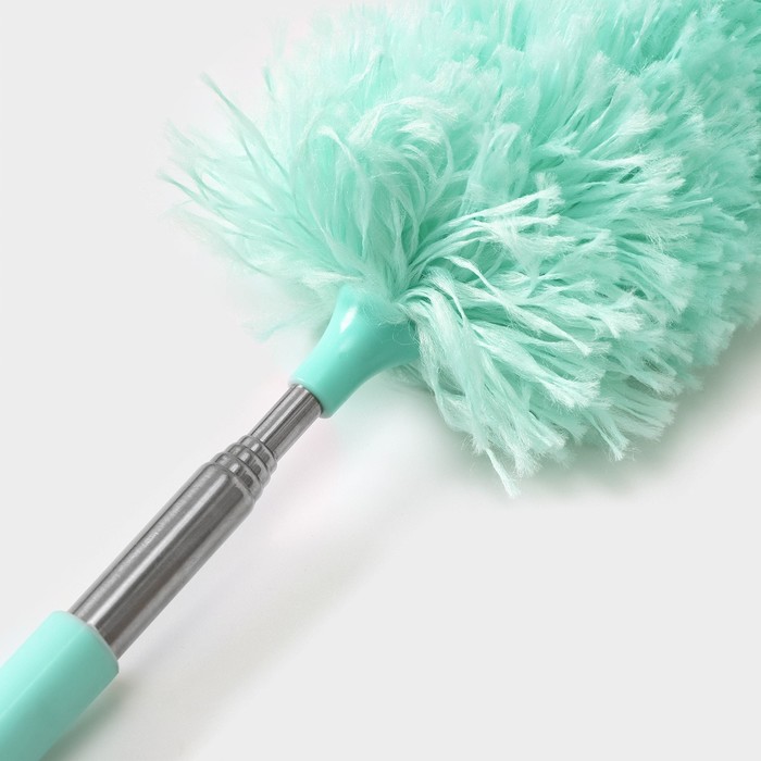 Щётка для уборки, телескопическая ручка 30-79,5 см, цвет МИКС