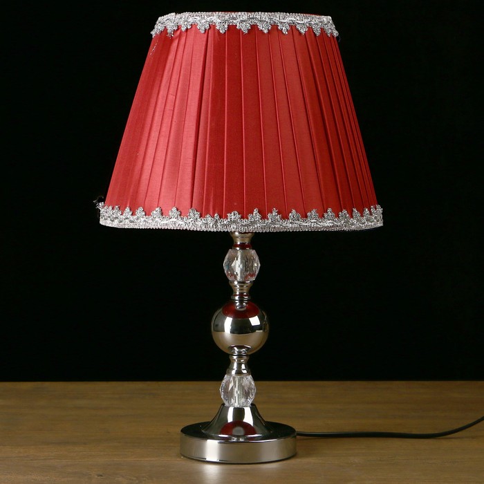 Лампа настольная "Хром" Е27 220В 42х28х28 см