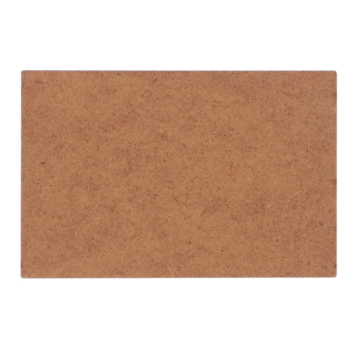 Бирка для творчества из МДФ "Прямоугольник скруг.кр." 14,5х9,5х0,3 см