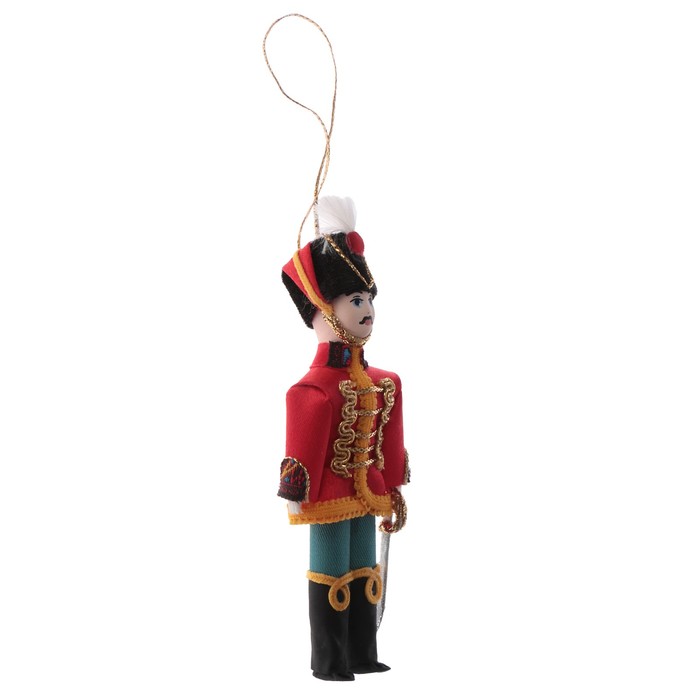 Сувенирная кукла "Лейб-гусар (стилизация). Н 19 в. Россия" 13 см