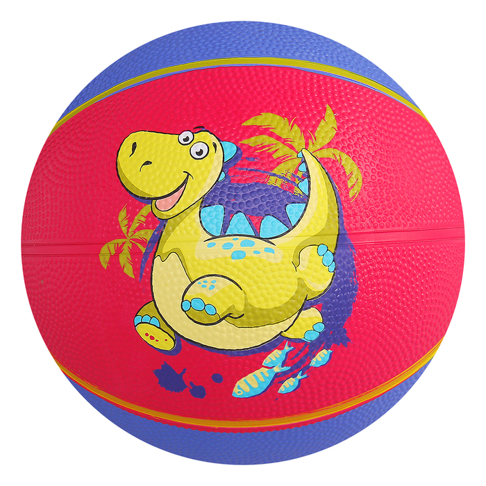 Мяч баскетбольный "Дракоша" р.3, 280 гр, бутиловая камера