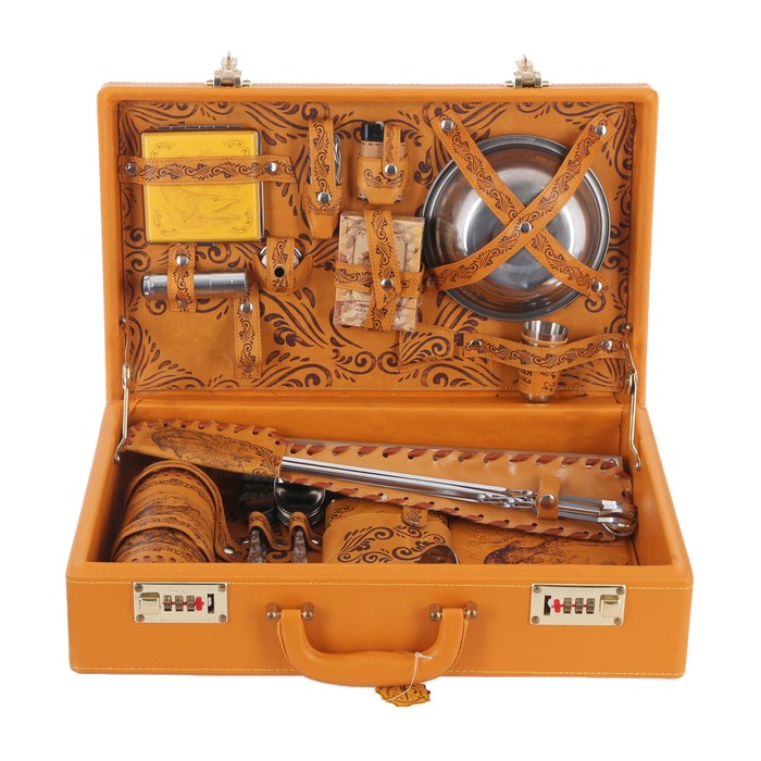 Набор в чемодане"Рыбалка.Щука"УЦЕНКА (нет ножа)