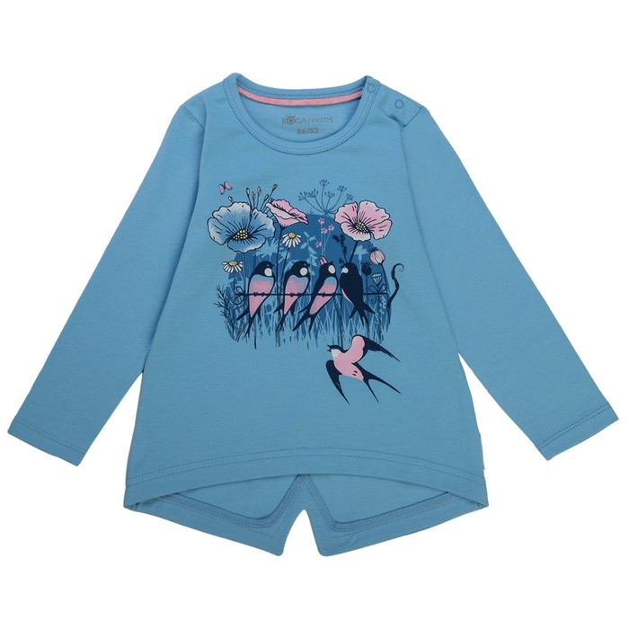 Джемпер для девочки, рост 86 см, цвет голубой 121-315-07