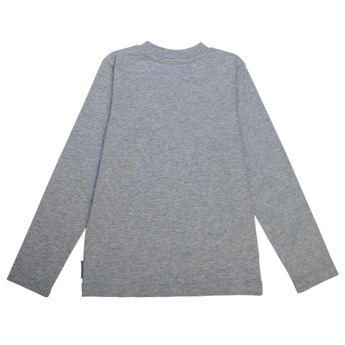 Джемпер для мальчика, рост 92 см, цвет серый меланж 122-315-22