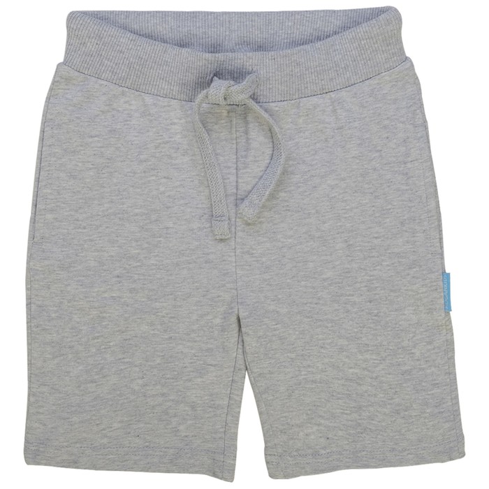 Шорты для мальчика, рост 128 см, цвет серый меланж 122-335-22