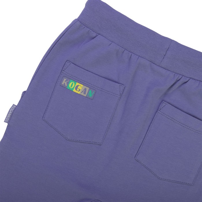 Бриджи для мальчика, рост 140 см, цвет фиолетовый 122-336-09