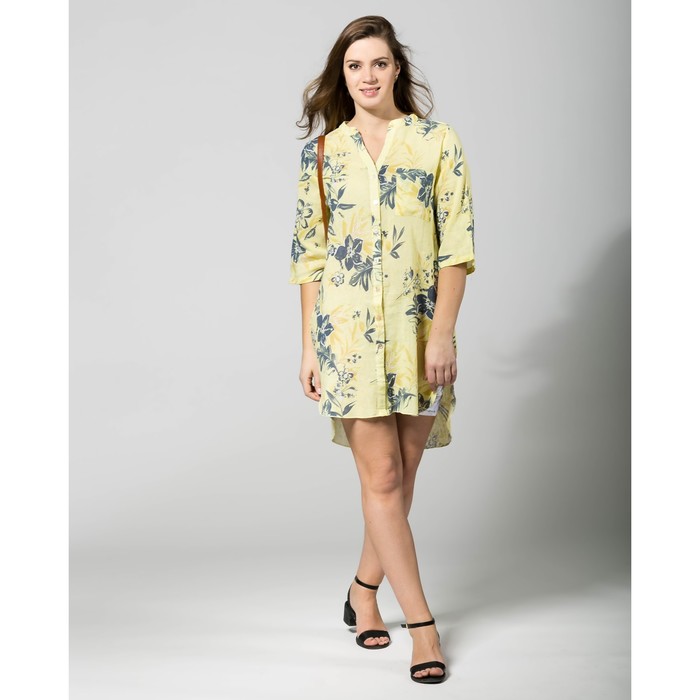 Туника женская 83001 цвет жёлтый, р-р 58 (6XL/52)