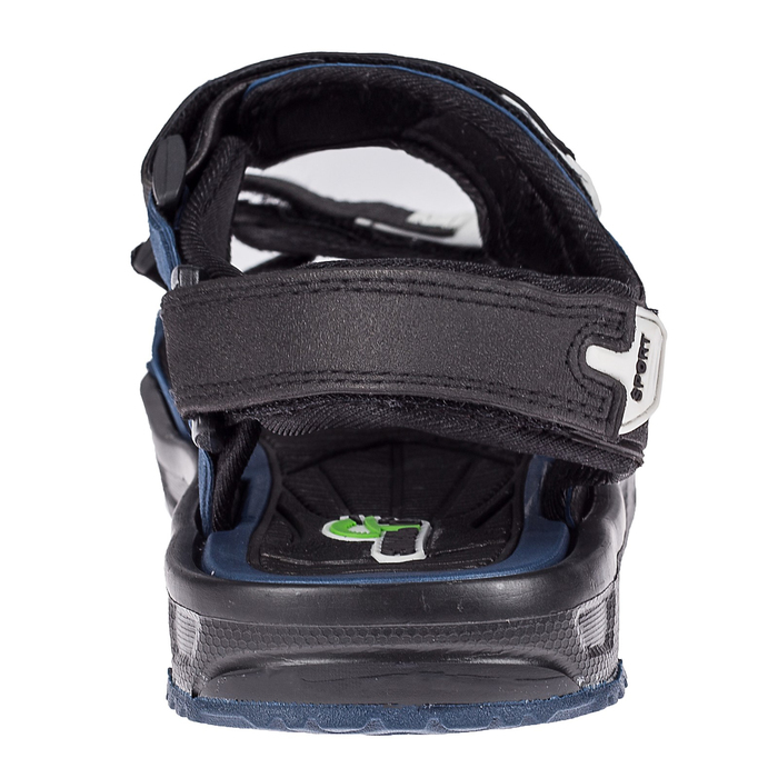 Сандалии мужские арт.9150-40, цвет черно-синий, размер 43