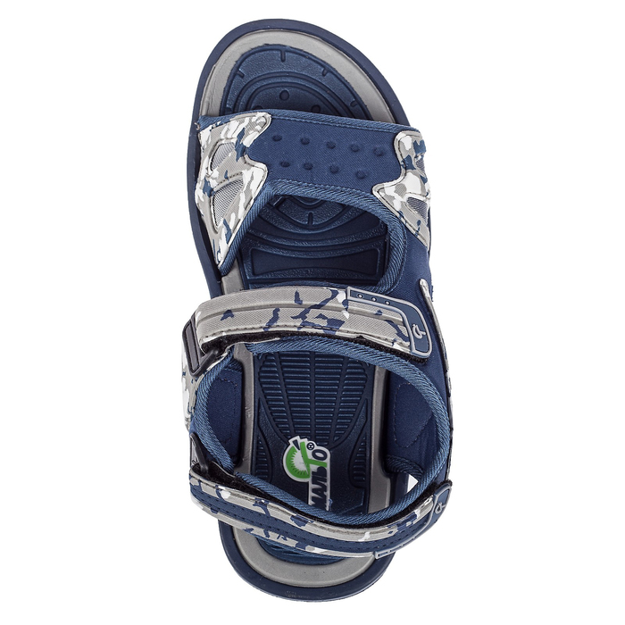 Сандалии мужские арт.9150-85, цвет серо-синий, размер 45