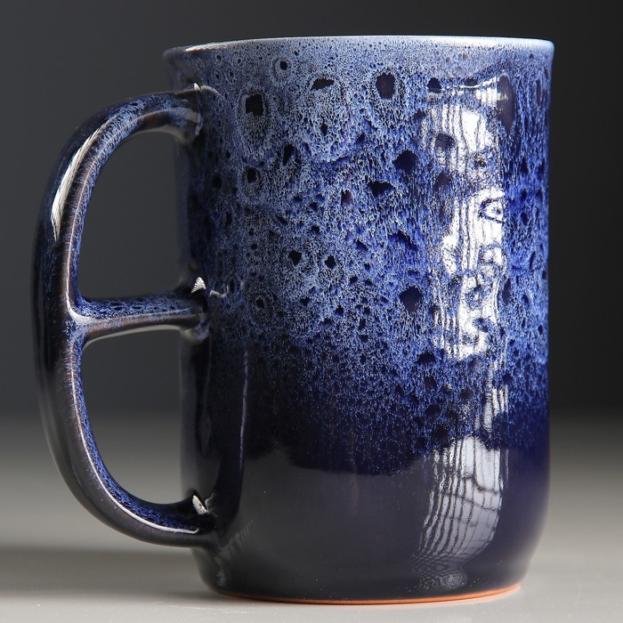 Кружка "Екатеринбург: Татищев и де Геннин" №006-404 синяя