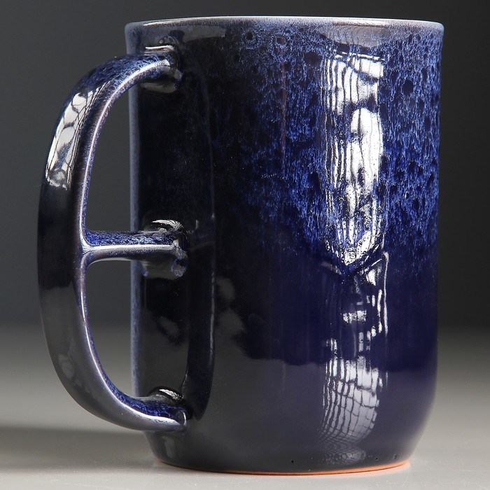 Кружка "Екатеринбург: Дом Севастьянова" №006-405 синяя