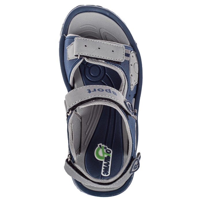 Сандалии подростковые арт.9150А-30, цвет сине-серый, размер 39