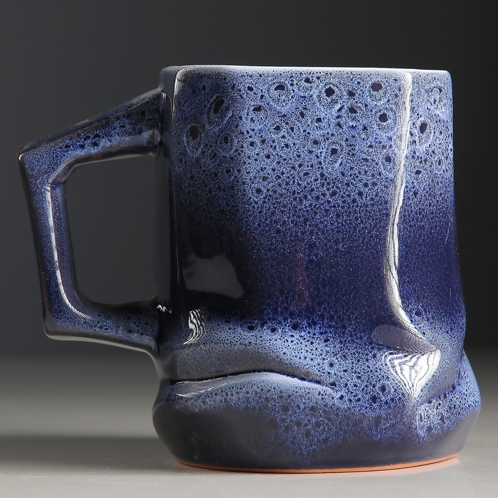 Кружка "Екатеринбург: Татищев и де Геннин" №012-404 синяя