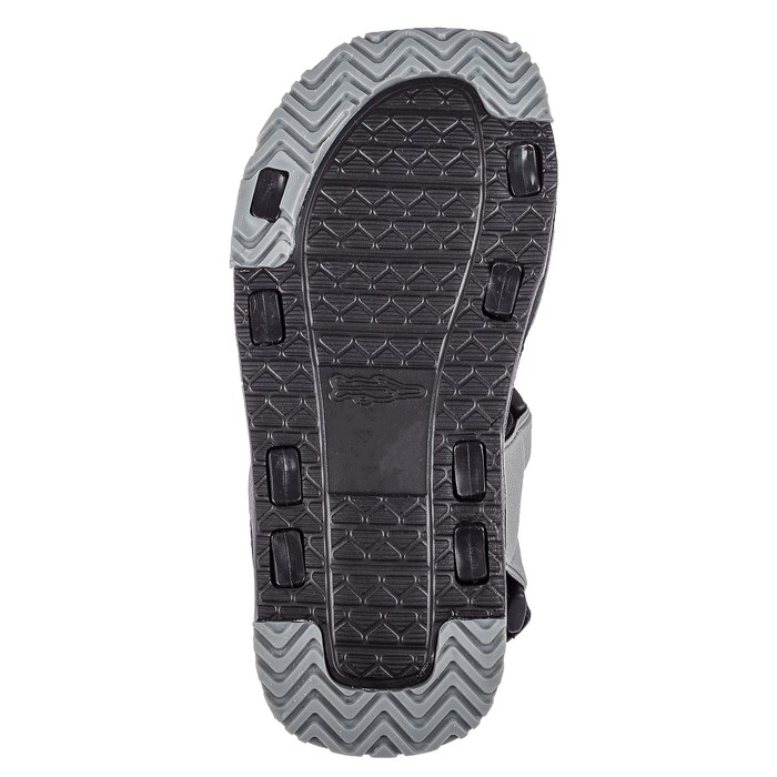 Сандалии подростковые арт.9150А-40, цвет черно-серый, размер 38