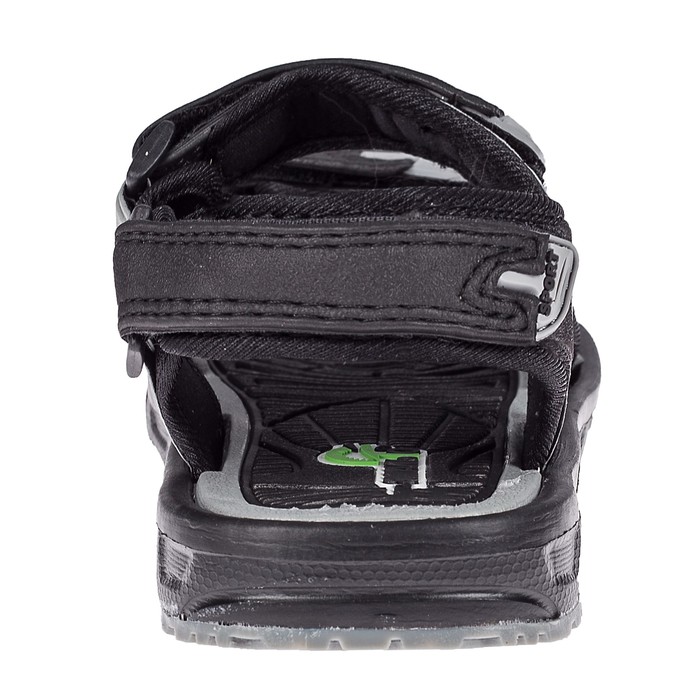 Сандалии подростковые арт.9150А-40, цвет черно-серый, размер 40