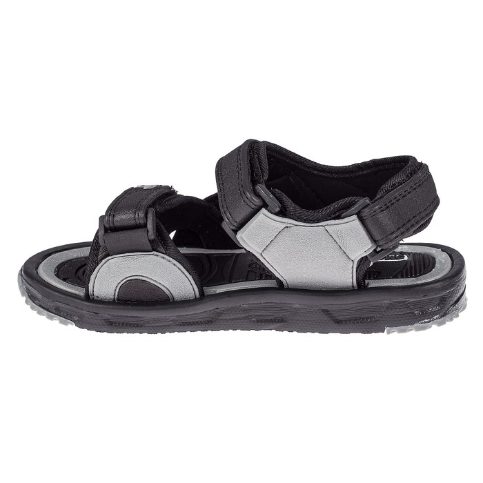Сандалии подростковые арт.9150А-40, цвет черно-серый, размер 41
