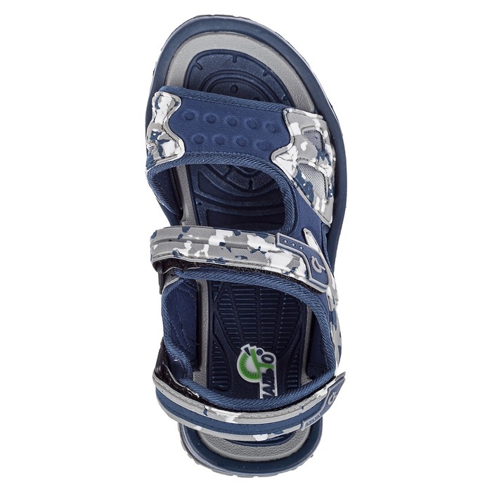 Сандалии подростковые арт.9150А-85, цвет серо-синий, размер 37