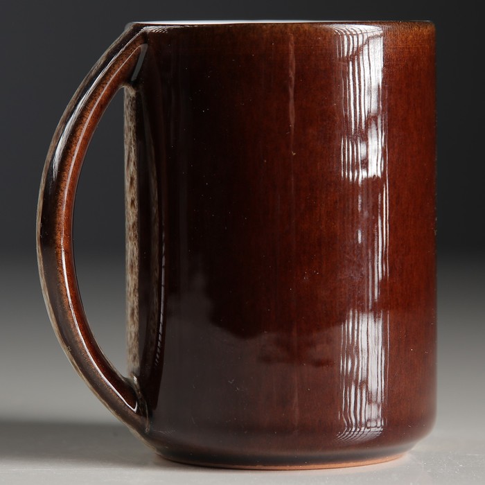 Кружка "Екатеринбург: Дом Севастьянова" №019-405 коричневая