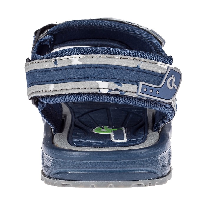 Сандалии подростковые арт.9150А-85, цвет серо-синий, размер 39