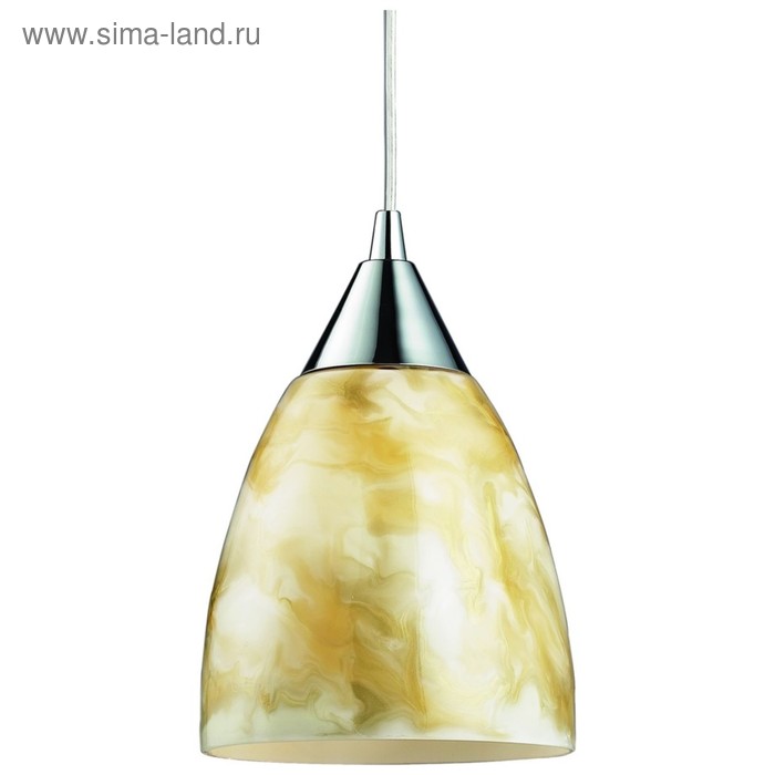 

Светильник FLAME 1x60Вт E14, хром, жёлтый 14x14x120 см