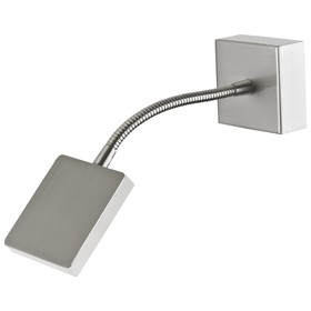 

Светильник CURVE 1x3Вт LED никель 28,4x8x7см