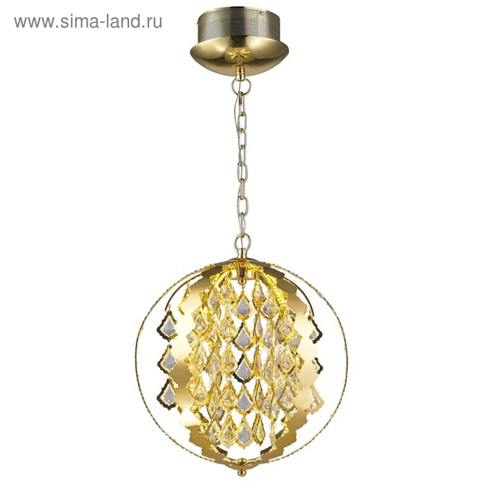 

Светильник SELENA 396x0.1Вт LED золото 40x40x47,8см