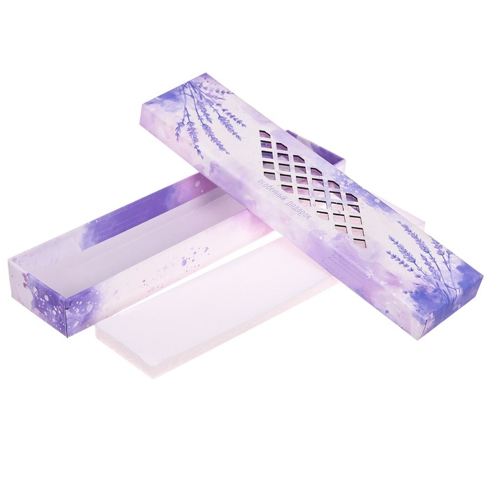 Коробочка под браслет с лазерной резкой «Особенный подарок», 4,5 х 20 х 2,2 см