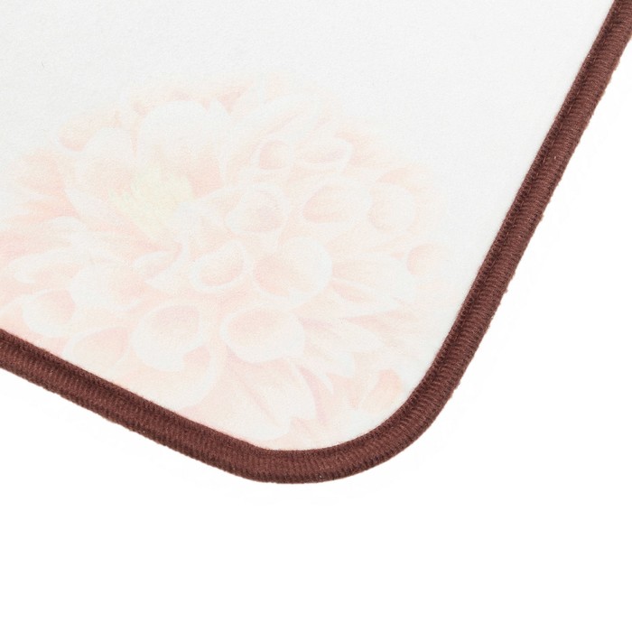 Коврик для ванной "Хризантемы"