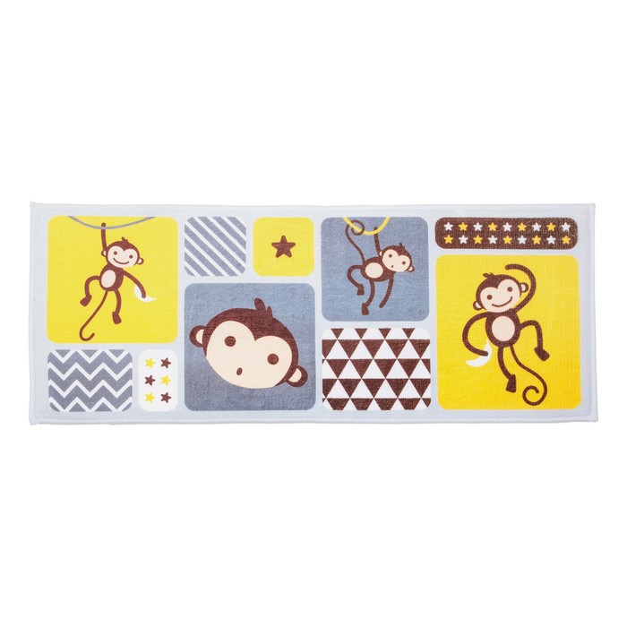 Коврики для ванной "Зоопарк", дизайн МИКС