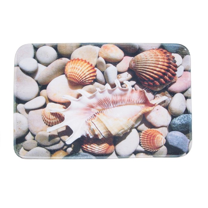 Коврик для ванной "Ракушки"