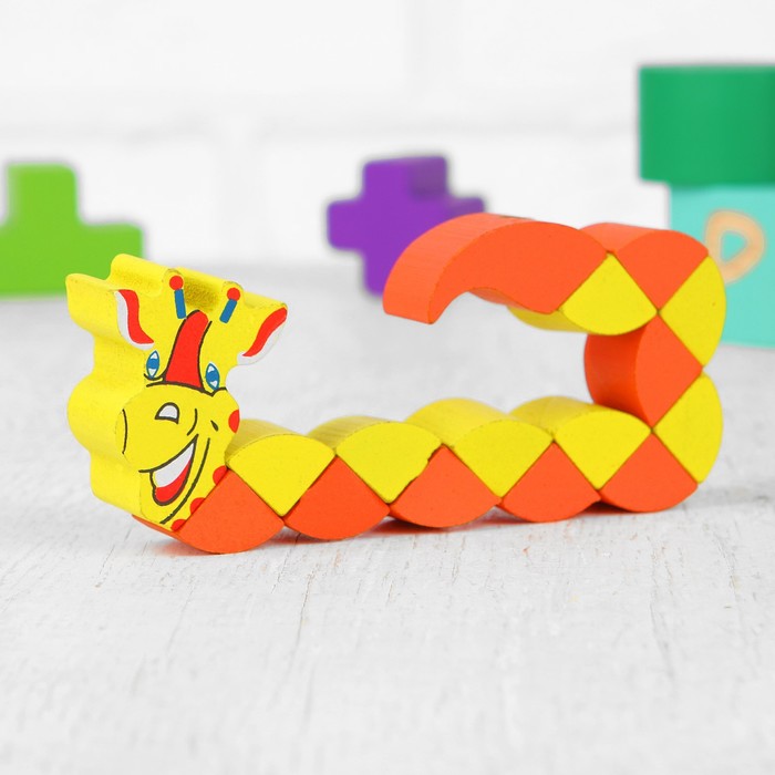 Головоломка-змейка "Жираф", малая