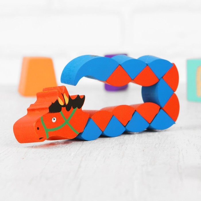 Головоломка-змейка "Лошадка", малая