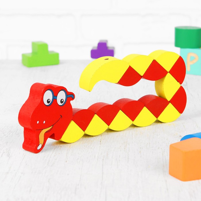 Головоломка-змейка "Змейка", большая