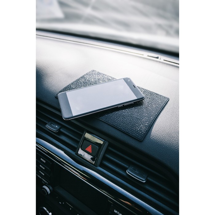 Коврик противоскользящий, структура, черный