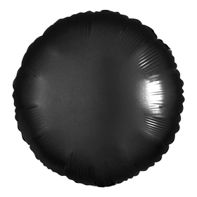 Шар полимерный 18' 'Неон', круг, цвет чёрный Ош