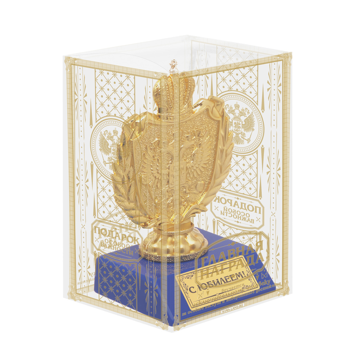 Фигура с символикой РФ "С юбилеем!"