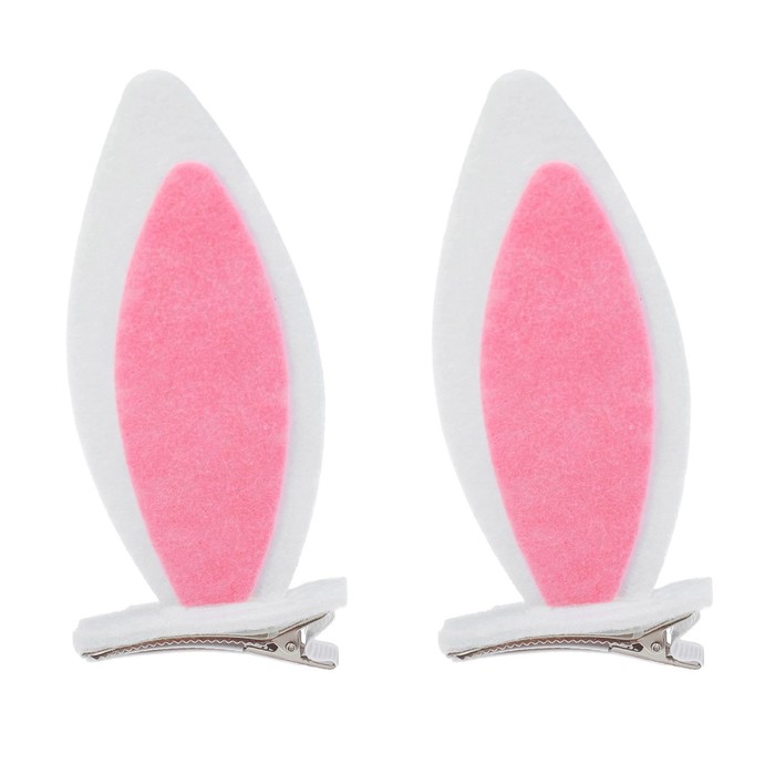 Карнавальный зажим "Заяц" набор 2 штуки