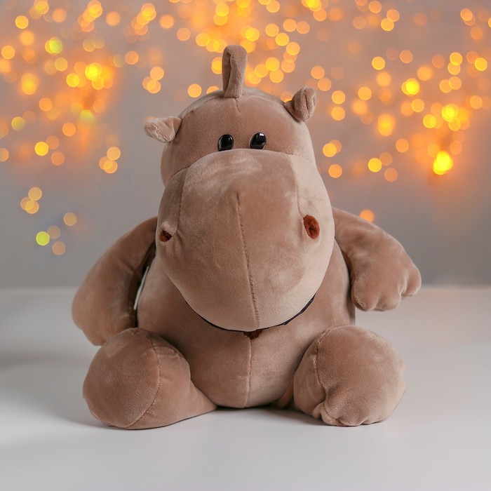 Мягкая игрушка "Бегемотик", 30 см