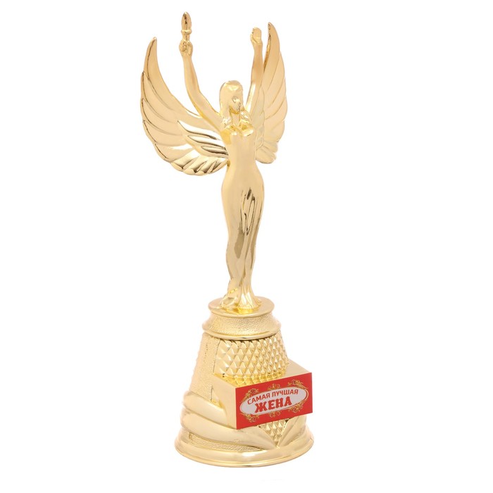 Ника литая в коробке "Самая лучшая жена"