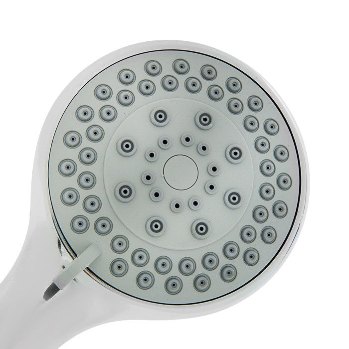 Душевая лейка LD-P-05-002, средняя, 5 режимов, пластик, цвет хром