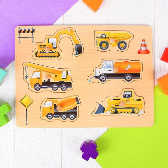 Рамка-вкладыш "Строительная техника"