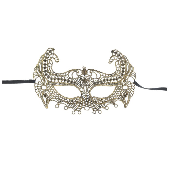 Карнавальная маска "Тайна" ажур