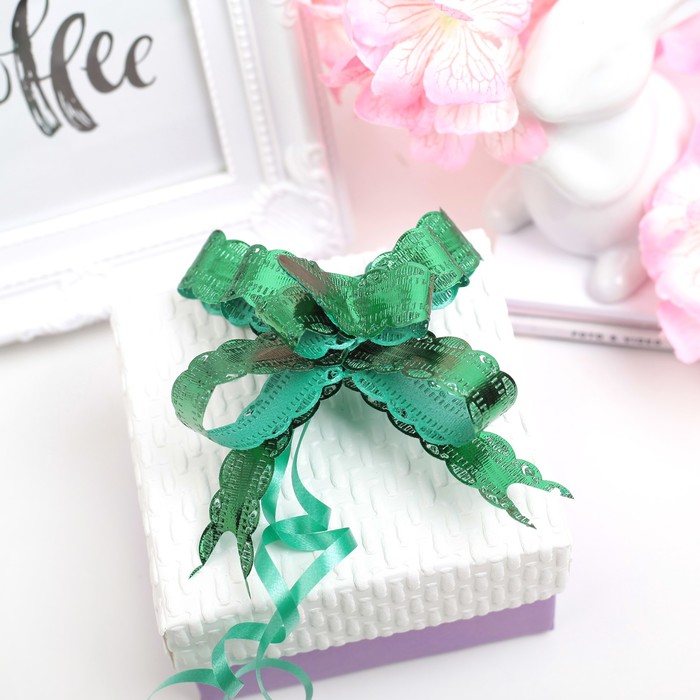 Бант-бабочка №1.8 зеленый