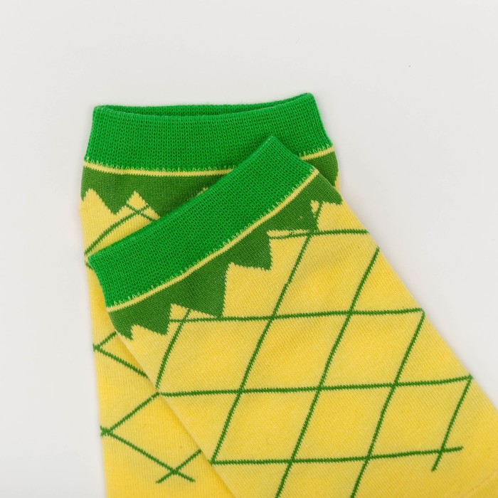 Носки женские укороч. Нжу530-01 Ананас, р-р 23-25 (36-40)