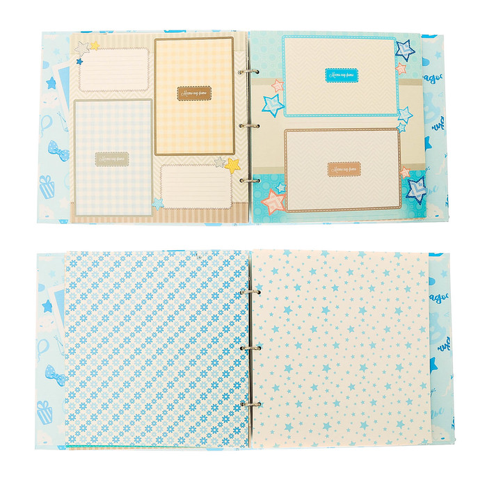 Фотокнига с наклейками "Как растет наш малыш", 26 х 26 см