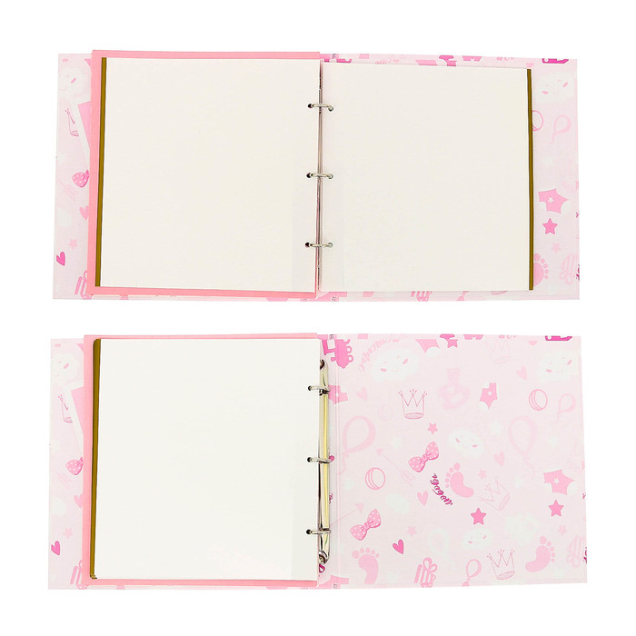 Фотокнига с наклейками "Как растет наша малышка", 26 х 26 см