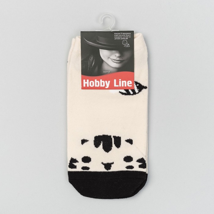 Носки женские укороч. Нжу531-04 Тигрёнок, р-р 23-25 (36-40)