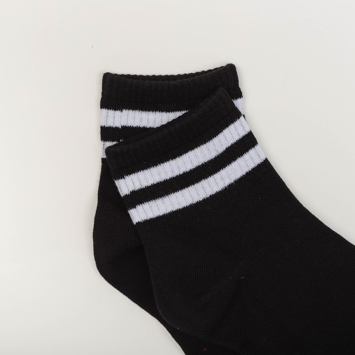 Носки женские Нжу533-9 цвет чёрный, р-р 23-25 (36-40)