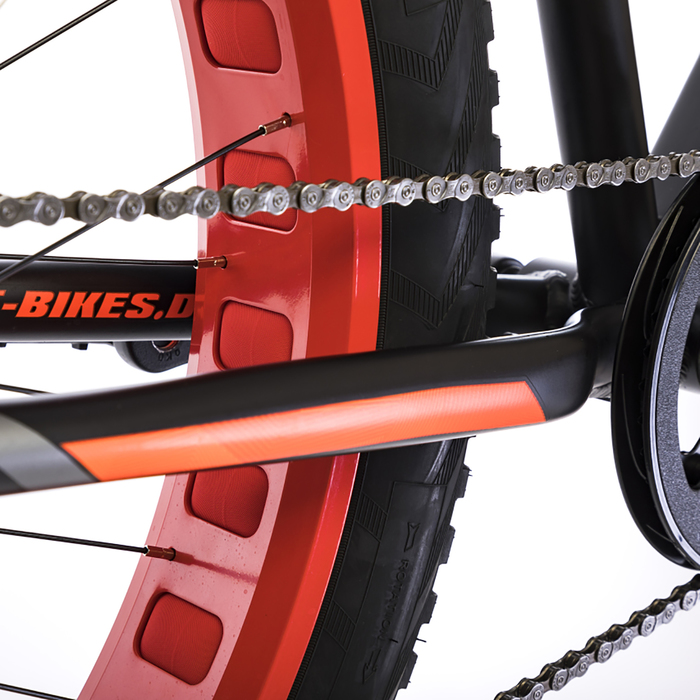 Велосипед 26" ASPECT DISCOVERY, 2018, цвет черно-оранжевый, размер 20"